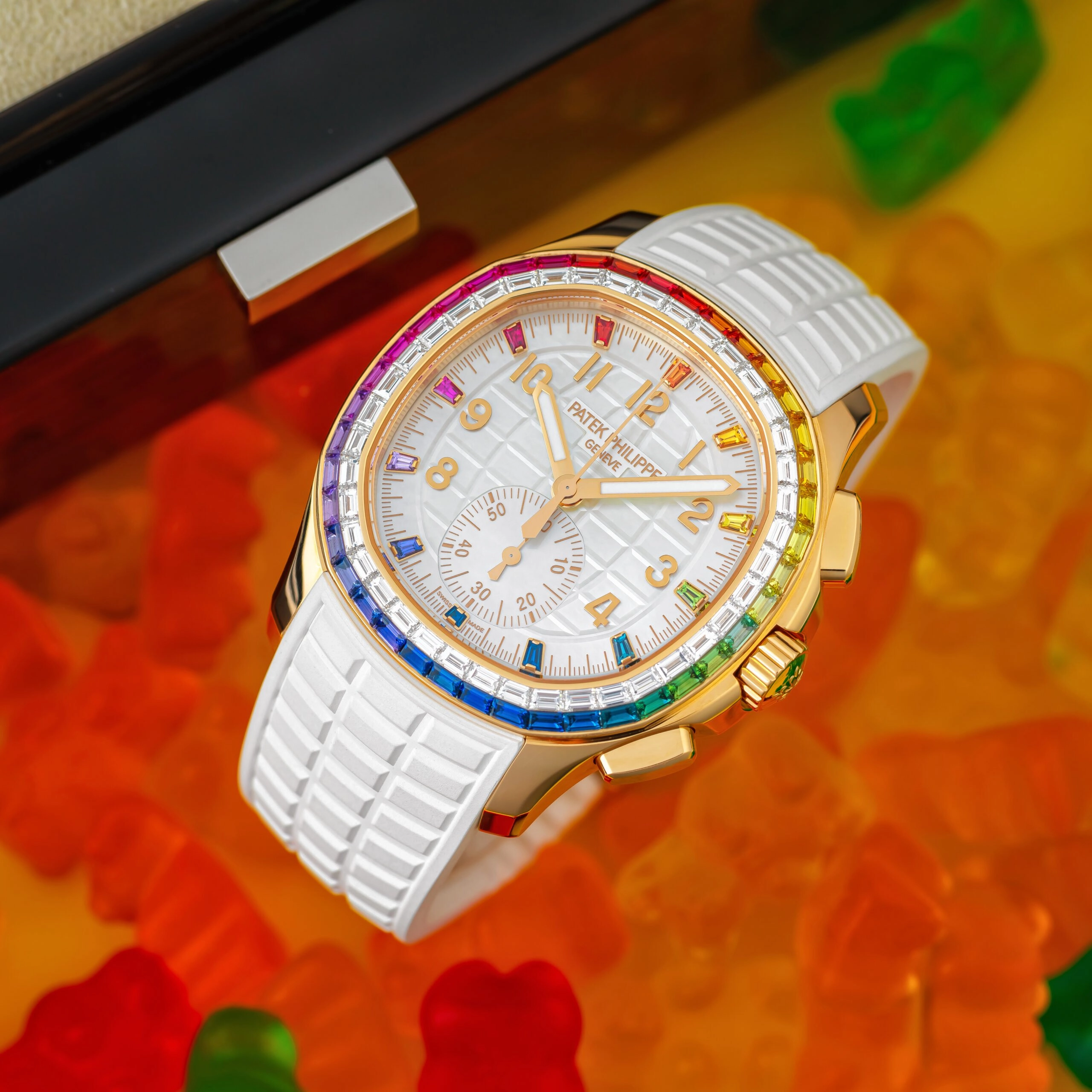 Rainbow on the Wrist: the Patek Philippe Aquanaut Luce Chronograph “Rainbow” Ref. 7968/300R