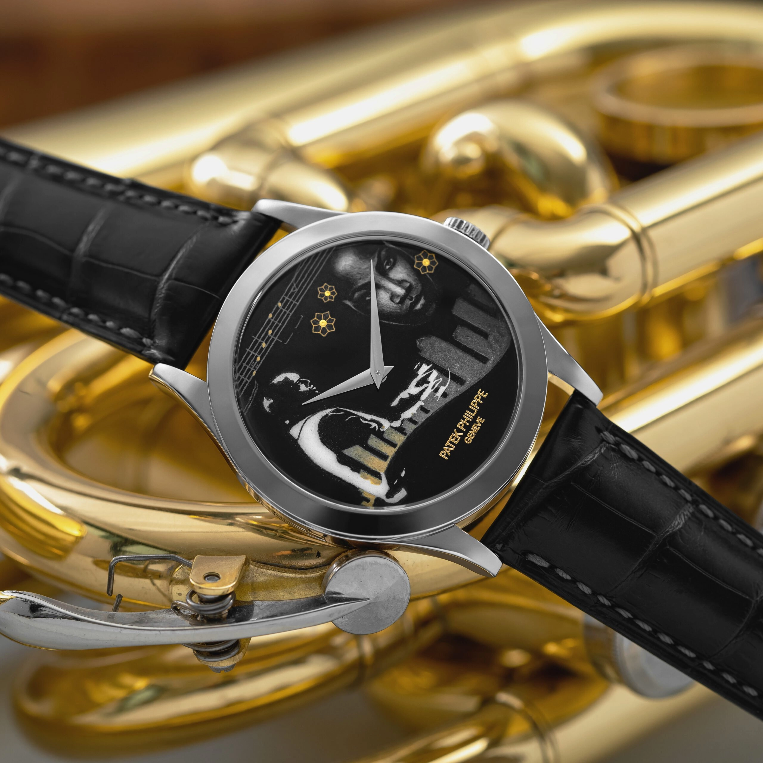 Art on the Wrist: The Patek Philippe 5089G Rare Handcrafts Calatrava New York Jazz Edition Cloisonne Enamel