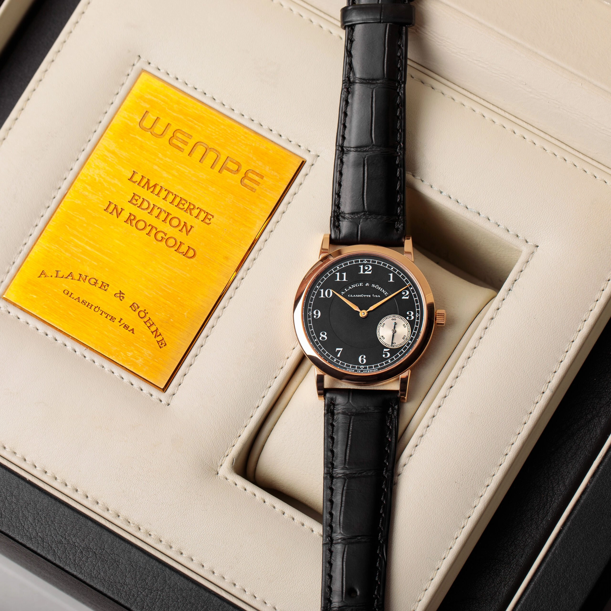 Oddball 1815: The A. Lange and Söhne 1815 "Side Step" 222.048 Wempe