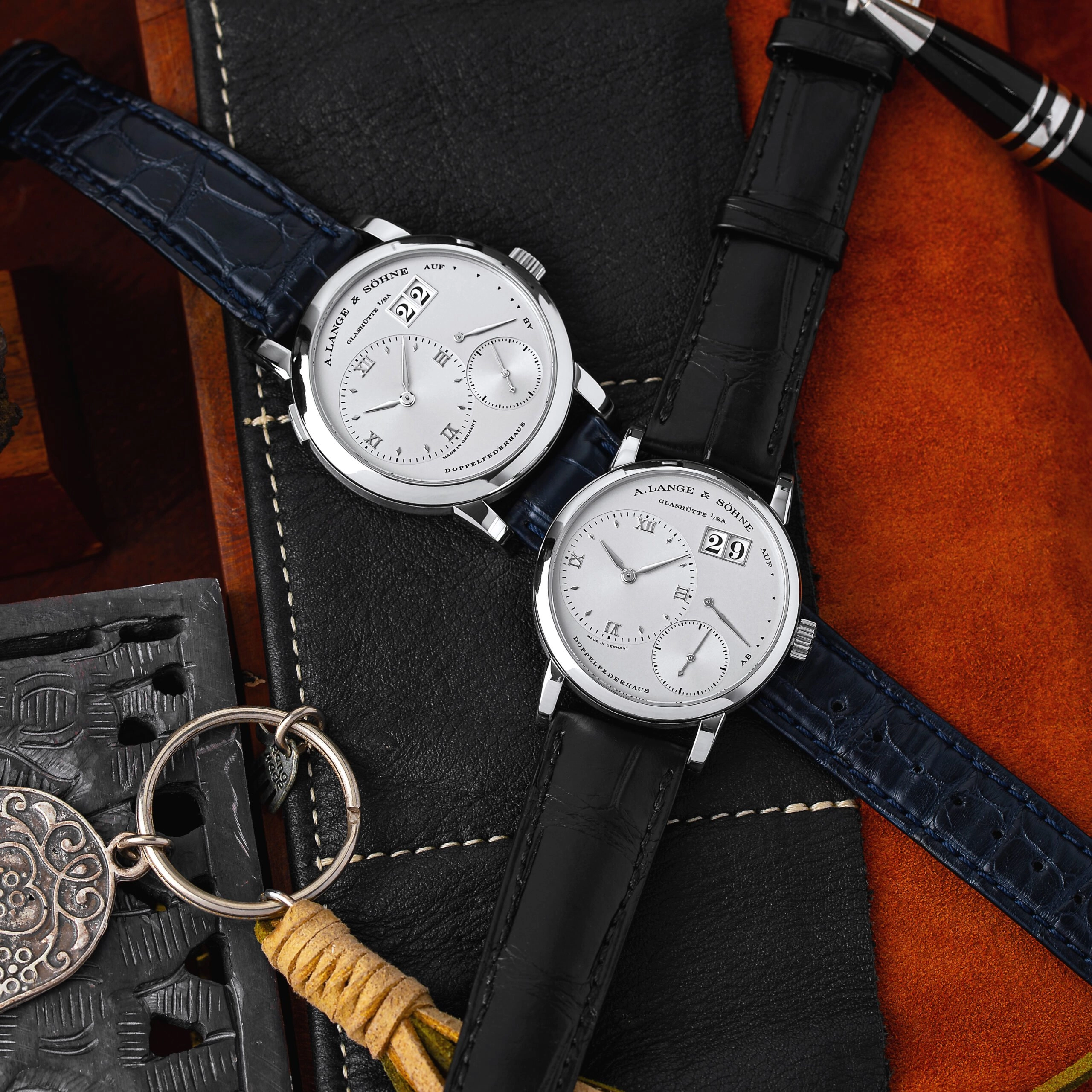 Stealth Wealth: the A. Lange &amp; Söhne Lange 1 and Little Lange 1 in Platinum