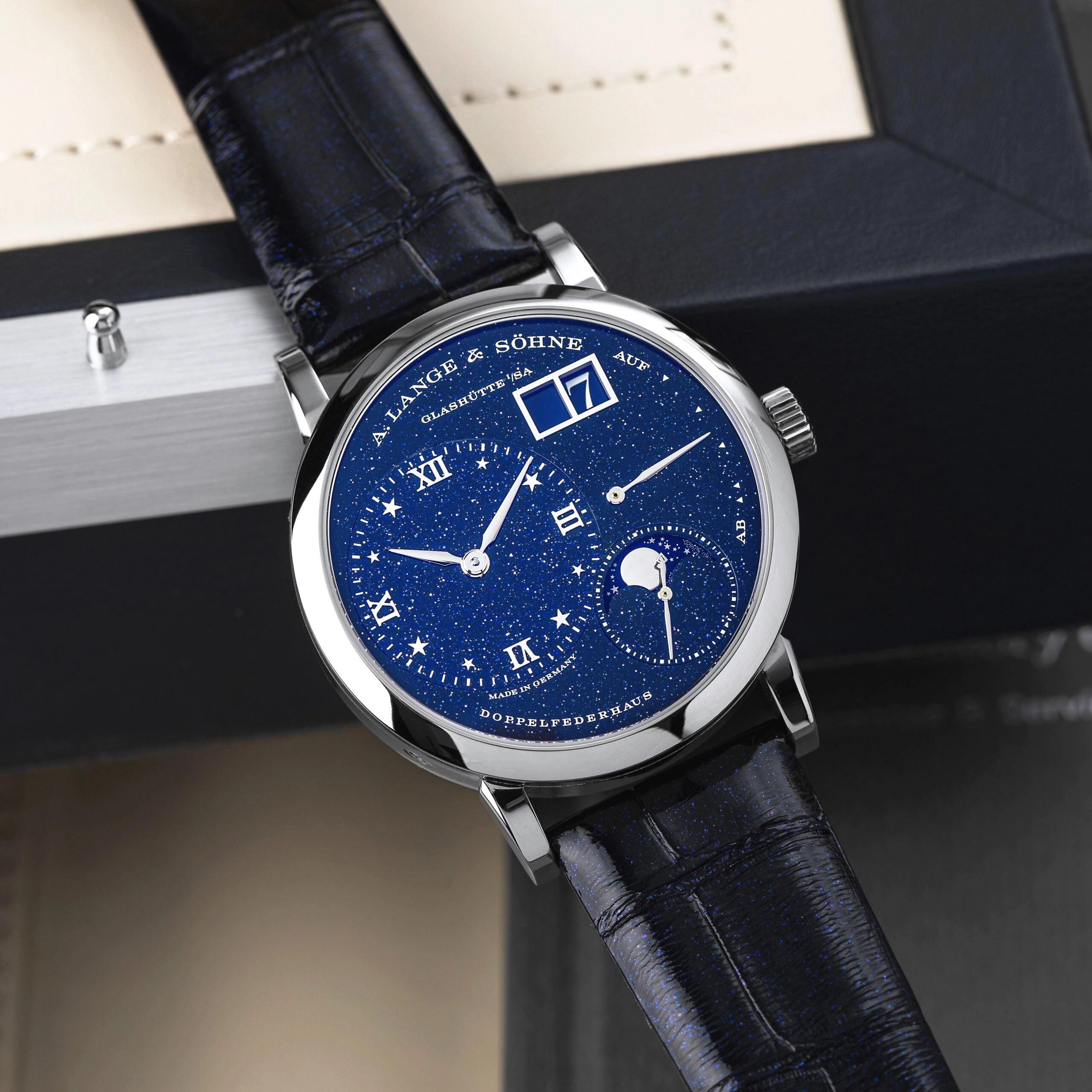 Capturing Cosmos: The A. Lange And Söhne Little Lange 1 Aventurine Dial 182.086