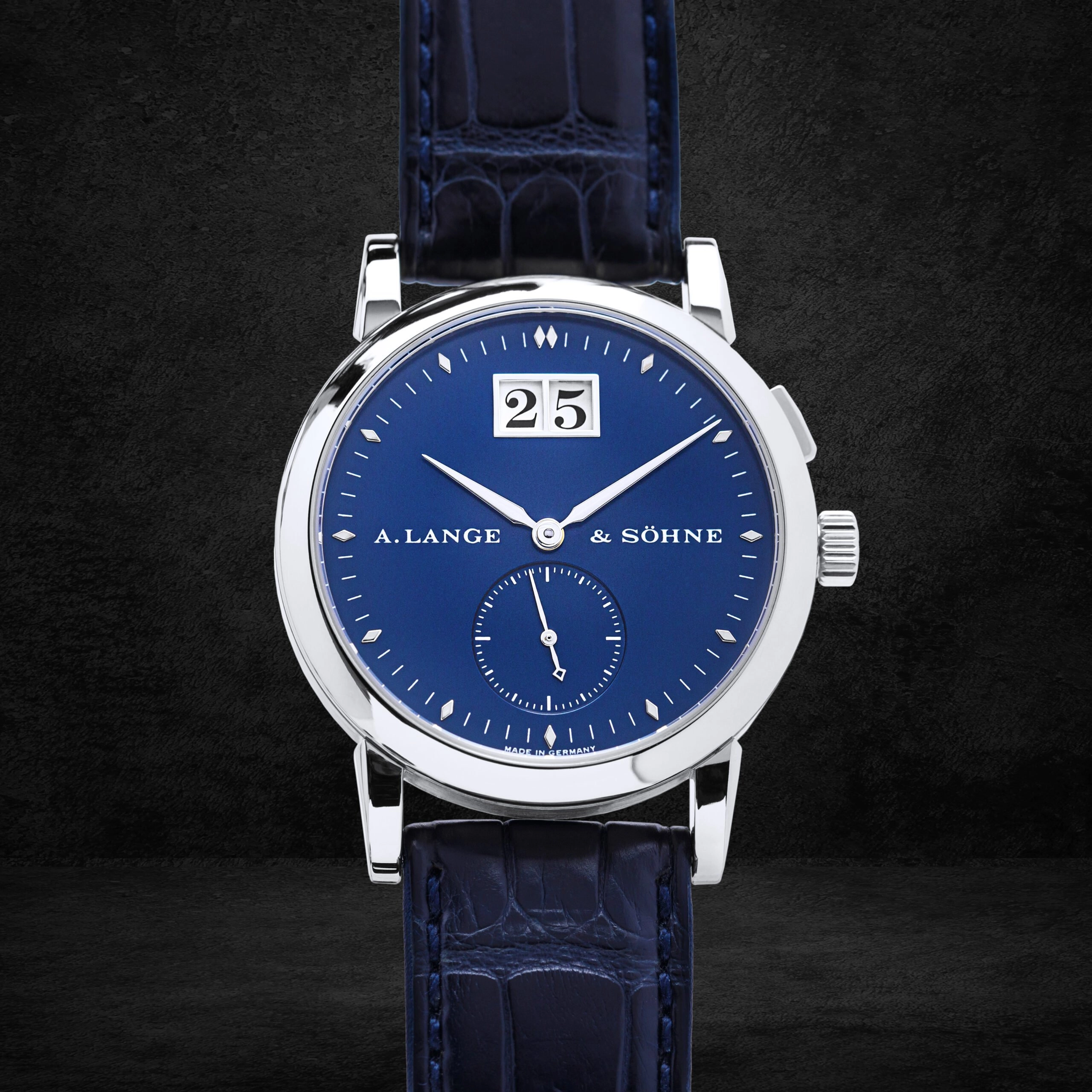 Blue Things in Small Packages: The A. Lange & Söhne Saxonia 105.027