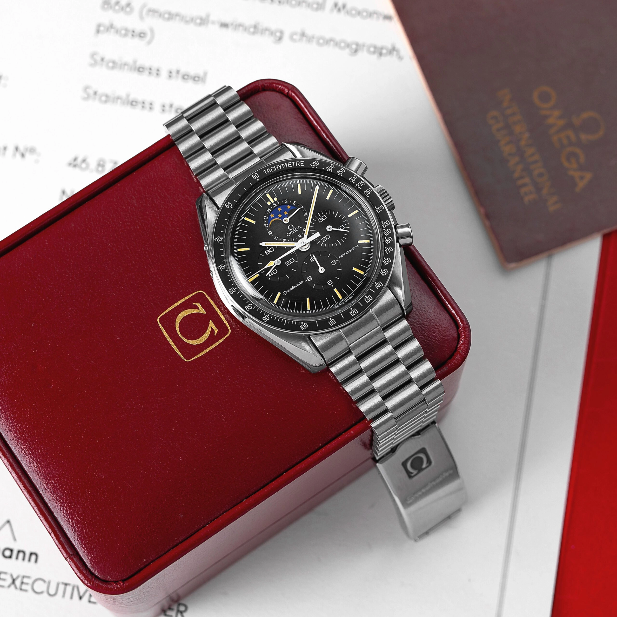 A Different Kind of Moonwatch: The Omega Speedmaster Moonphase 345.0809 Speedymoon