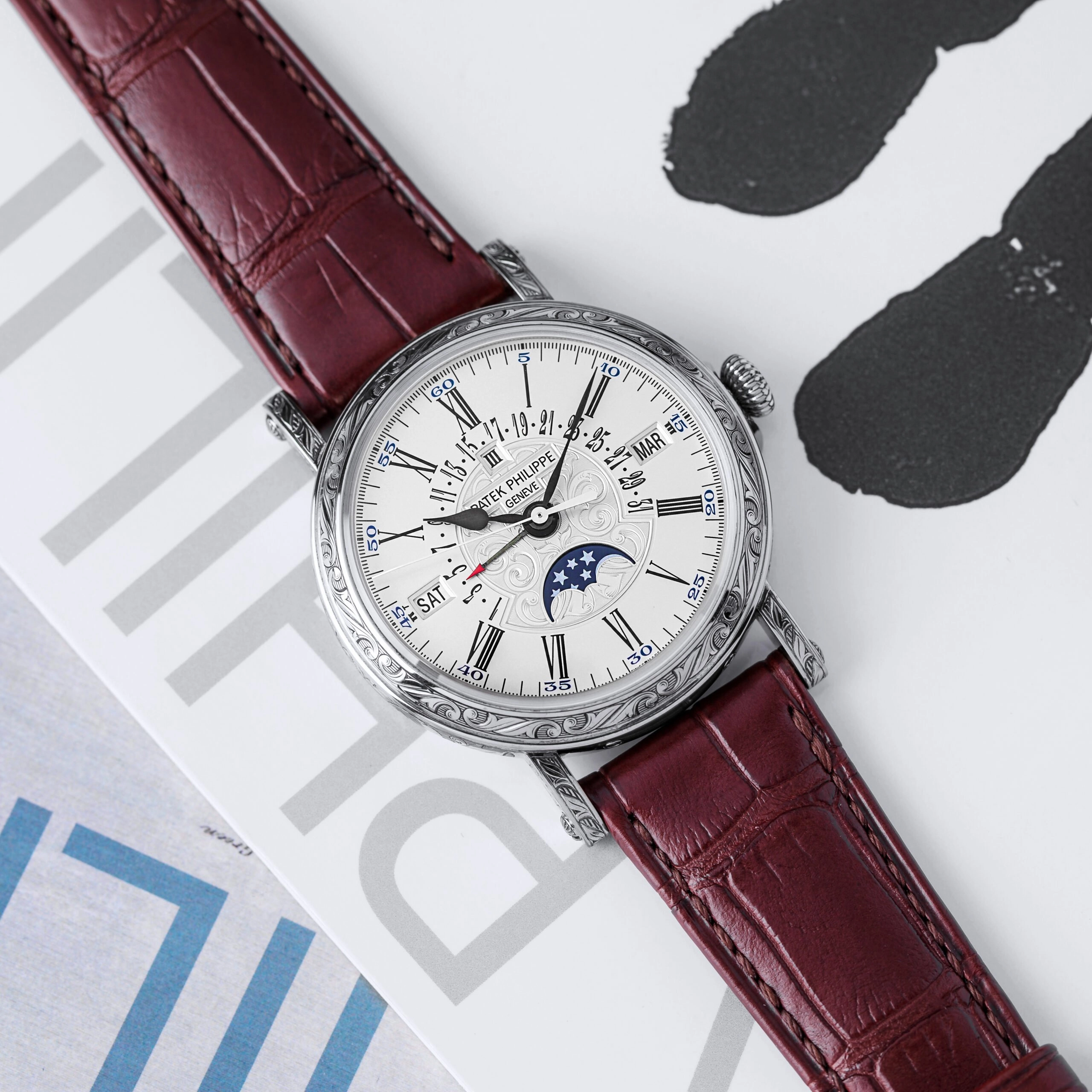 Handmade Art Meets High Horology: The Patek Philippe 5160G-001 Grand Complications Perpetual Calendar