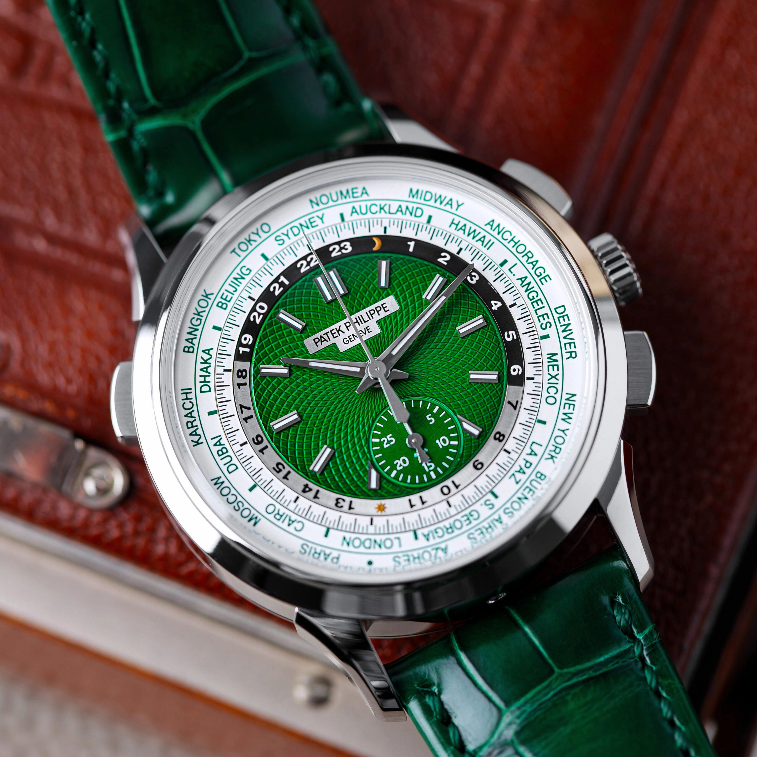 Travel Timing Three-Way: The Patek Philippe World Time Chronograph 5930P