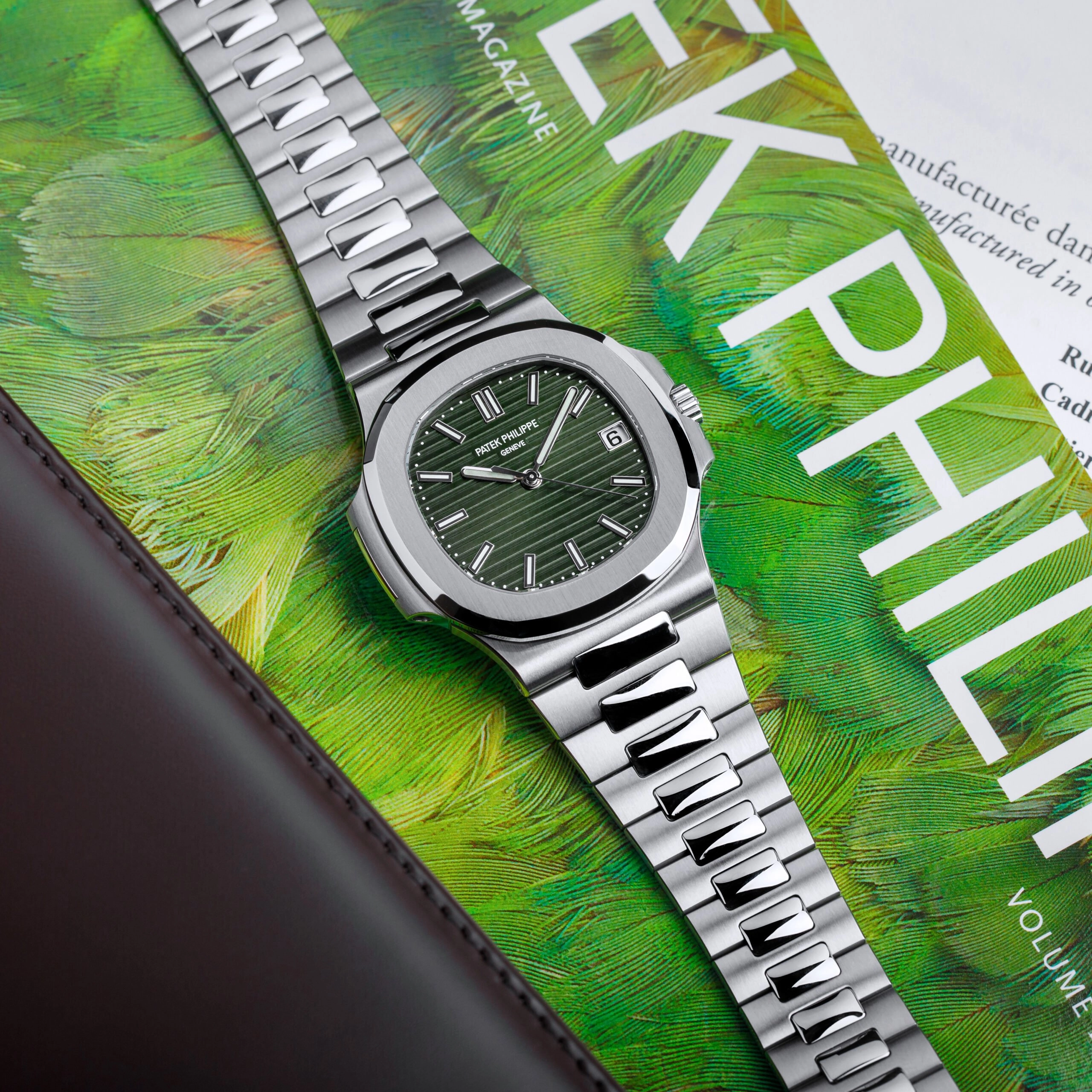 Grand Finale: The Patek Philippe Nautilus Olive Green 5711/1A-014