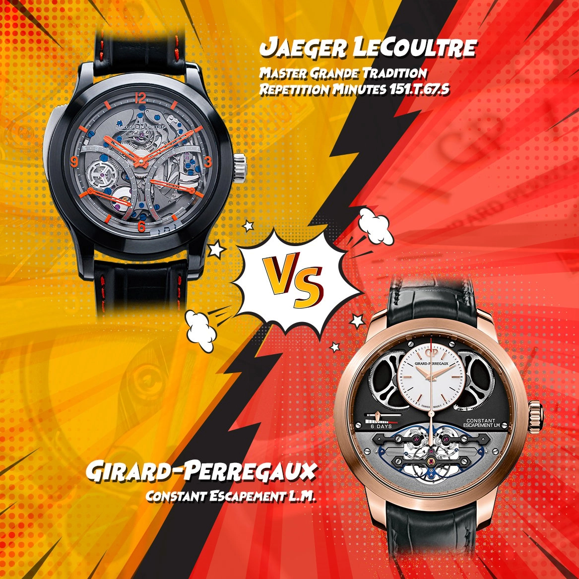 Hyper-Lux Battle: The Jaeger-LeCoultre Master Grande Tradition vs Girard-Perregaux Constant Escapement L.M